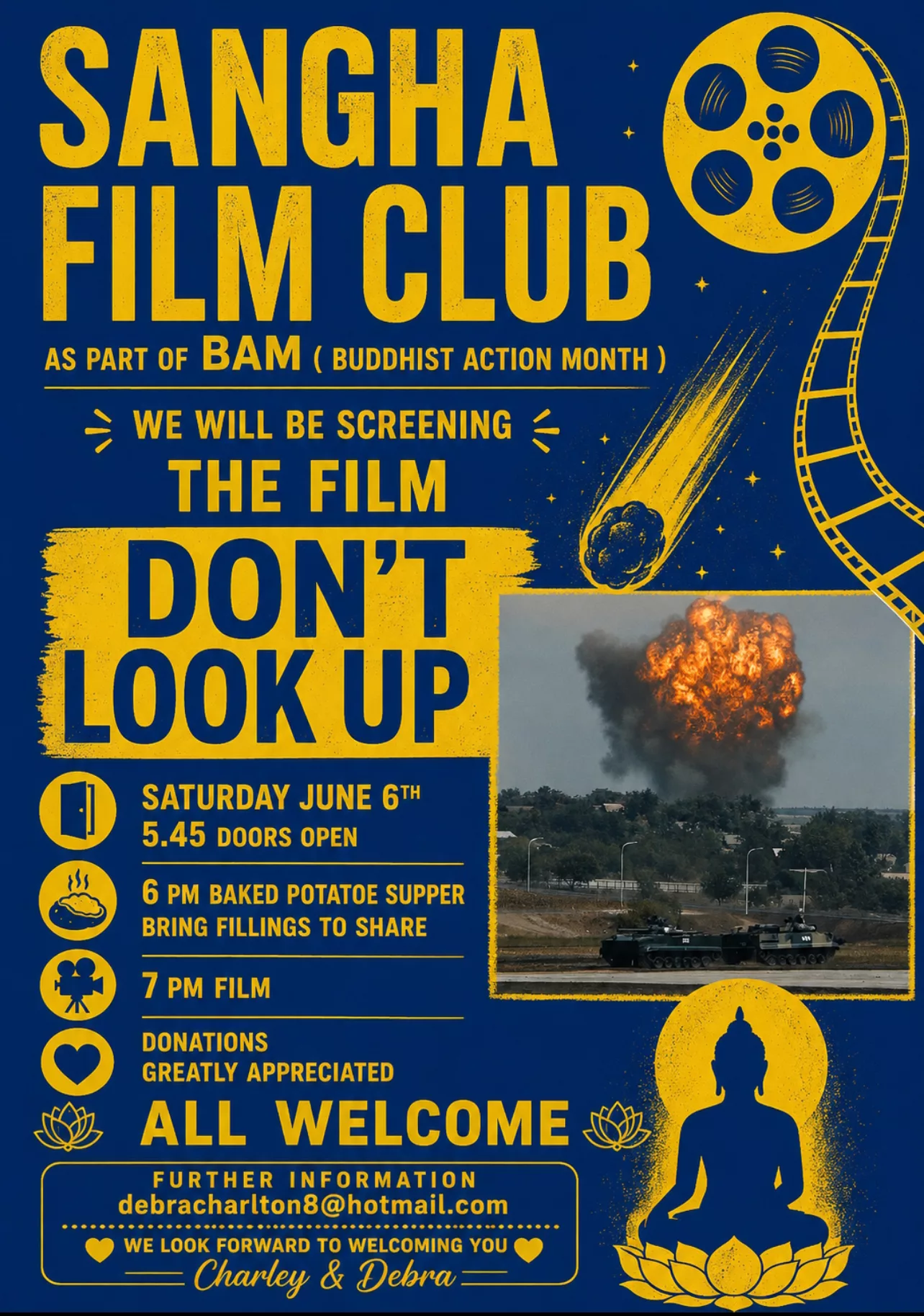 Sangha film - dont look up June 6th 2026